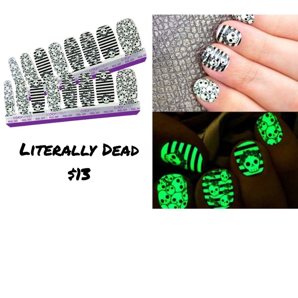 Color Street RARE •Literally Dead• Halloween!